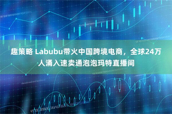趣策略 Labubu带火中国跨境电商，全球24万人涌入速卖通泡泡玛特直播间
