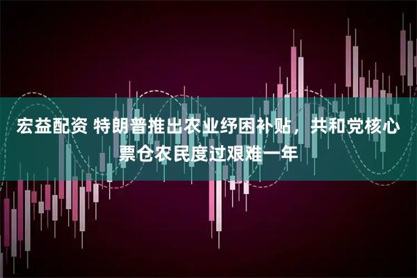 宏益配资 特朗普推出农业纾困补贴，共和党核心票仓农民度过艰难一年